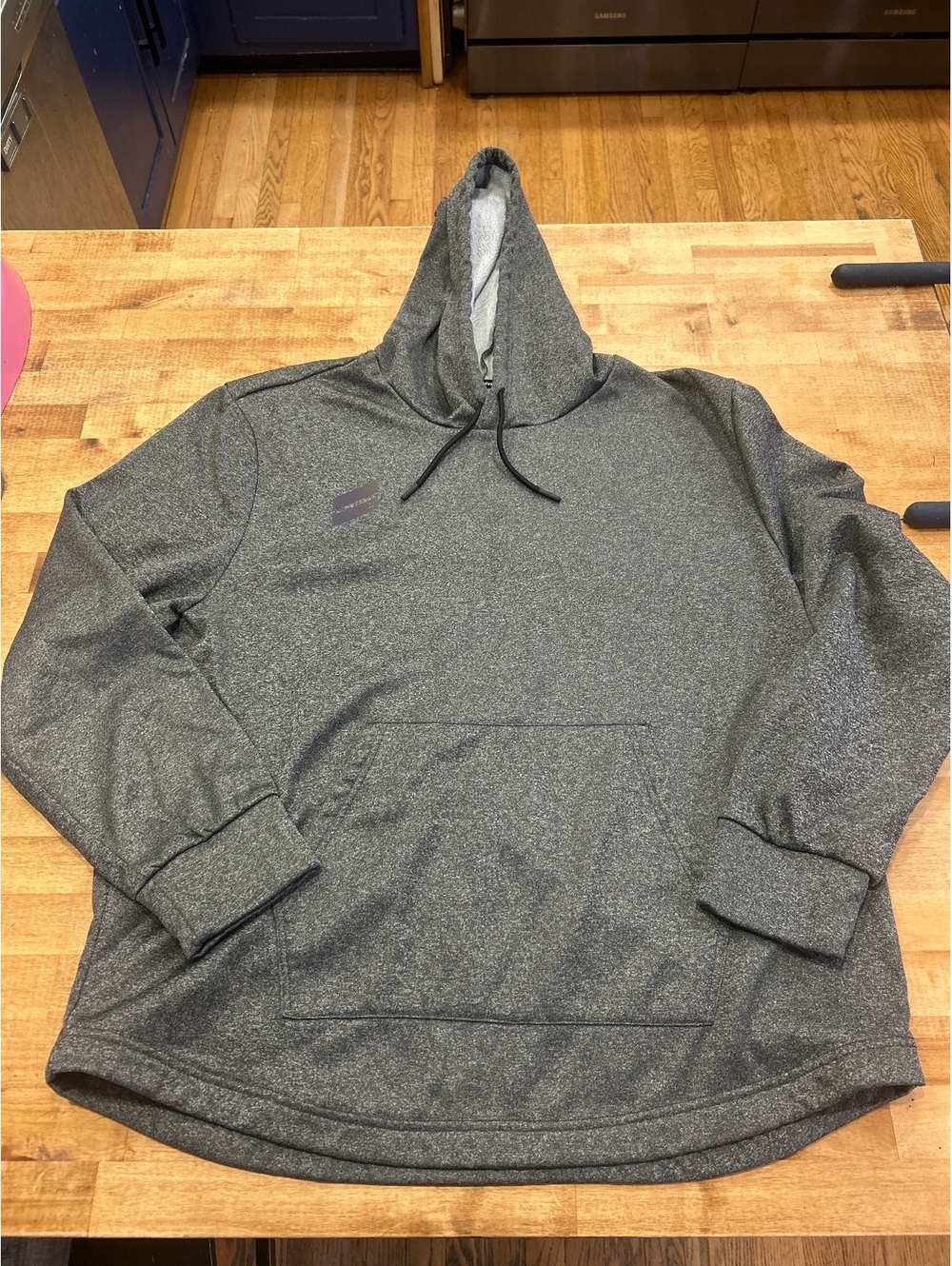 Hurley Men's Gray Pullover Hoodie XL